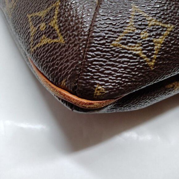 100% Authentic Louis Vuitton Musette Brown Monogram Crossbody Bag - Picture 6 of 9